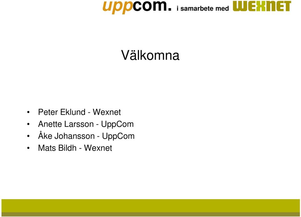 UppCom Åke Johansson -