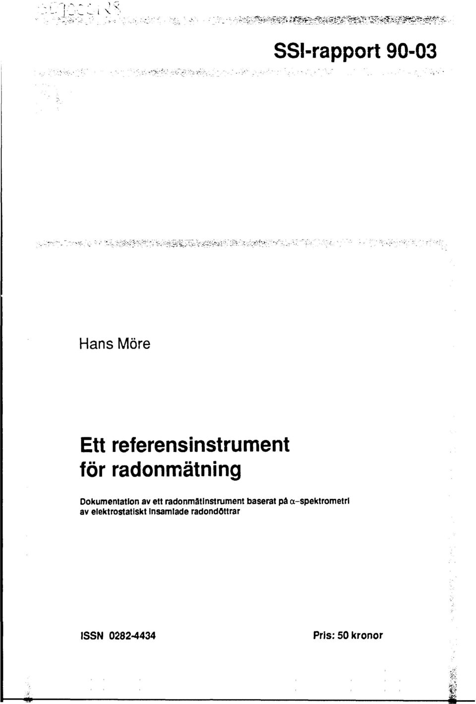 ett radonmätinstrument baserat på a-spektrometrl av