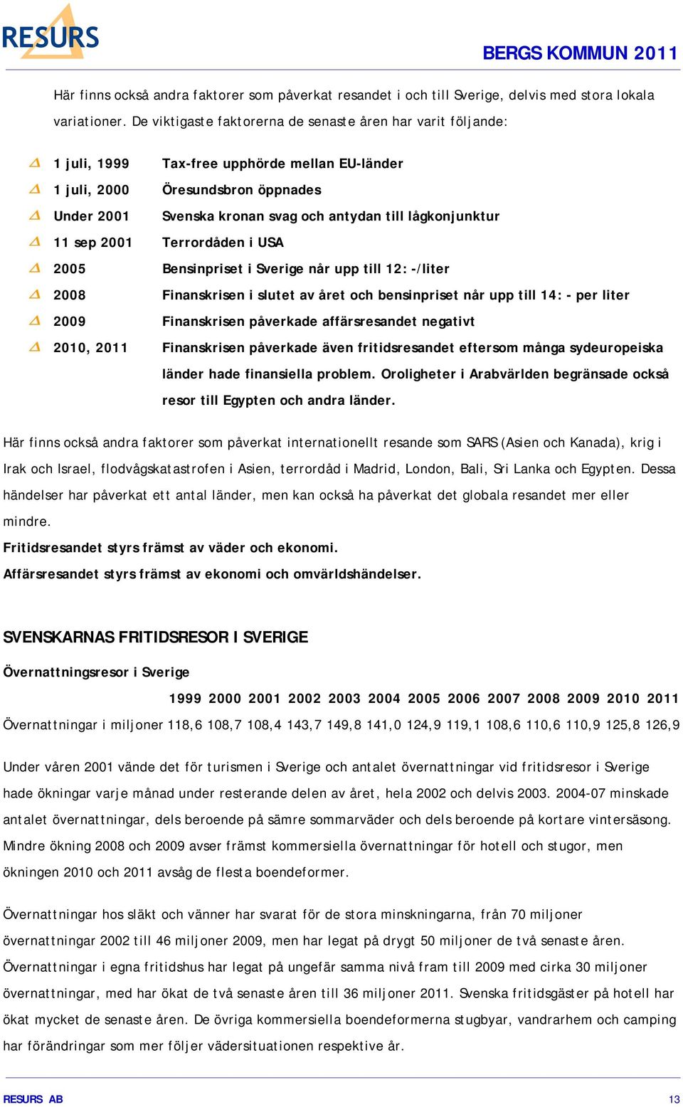 lågkonjunktur 11 sep 2001 Terrordåden i USA 2005 Bensinpriset i Sverige når upp till 12: -/liter 2008 Finanskrisen i slutet av året och bensinpriset når upp till 14: - per liter 2009 Finanskrisen