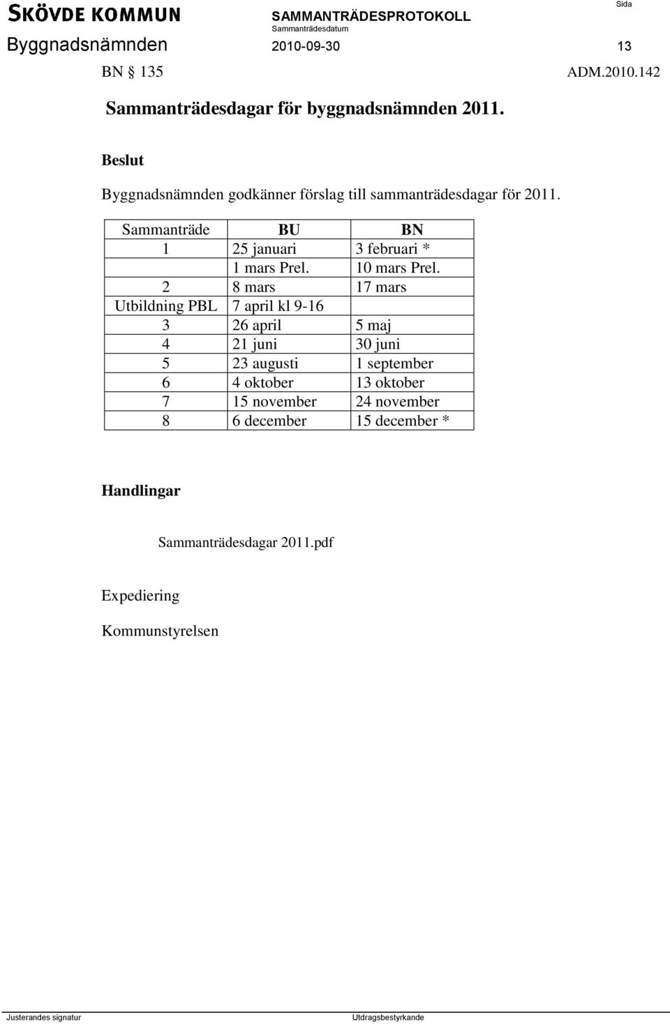 2 8 mars 17 mars Utbildning PBL 7 april kl 9-16 3 26 april 5 maj 4 21 juni 30 juni 5 23 augusti 1 september 6 4
