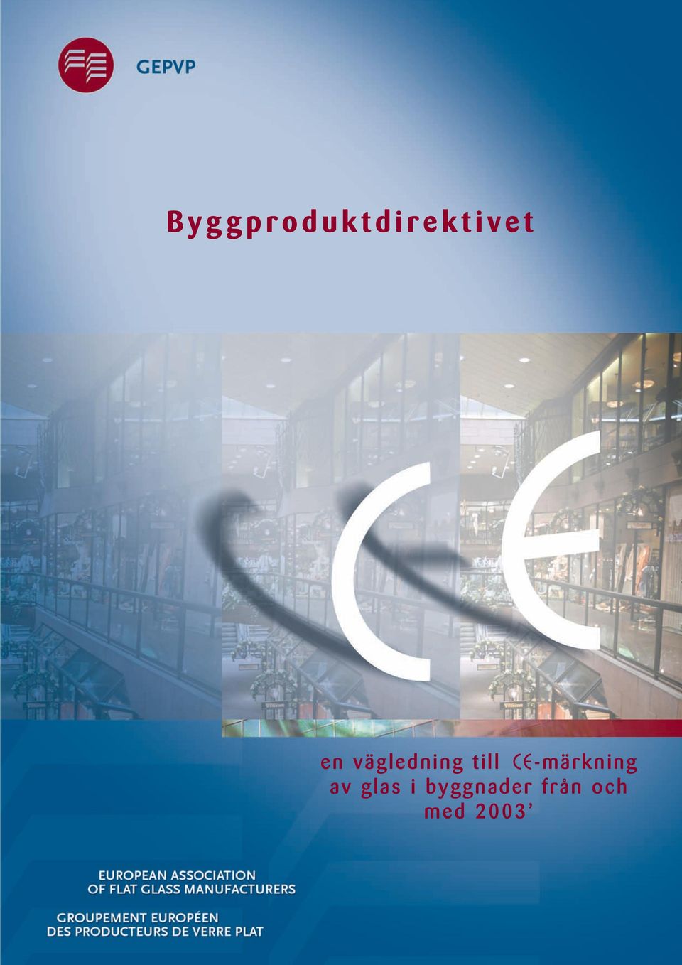 -märkning av glas i