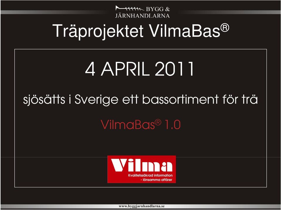 sjösätts i Sverige ett