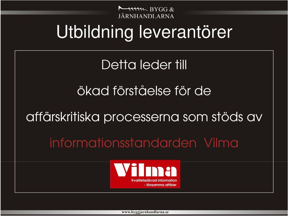 affärskritiska processerna som