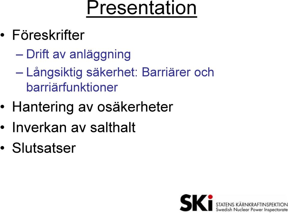 Barriärer och barriärfunktioner