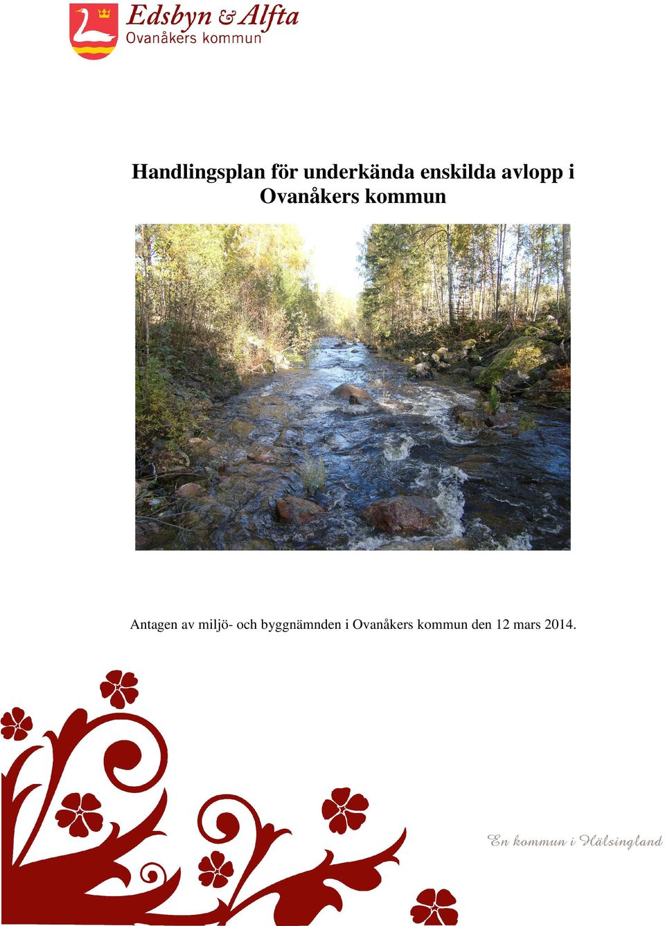 kommun Antagen av miljö- och