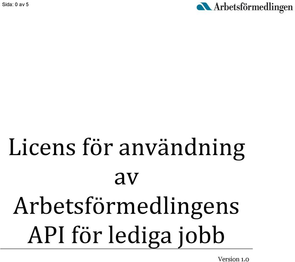 Arbetsförmedlingens