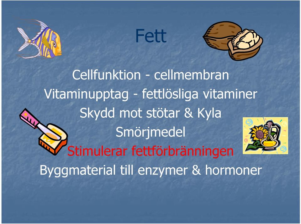 Skydd mot stötar & Kyla Smörjmedel