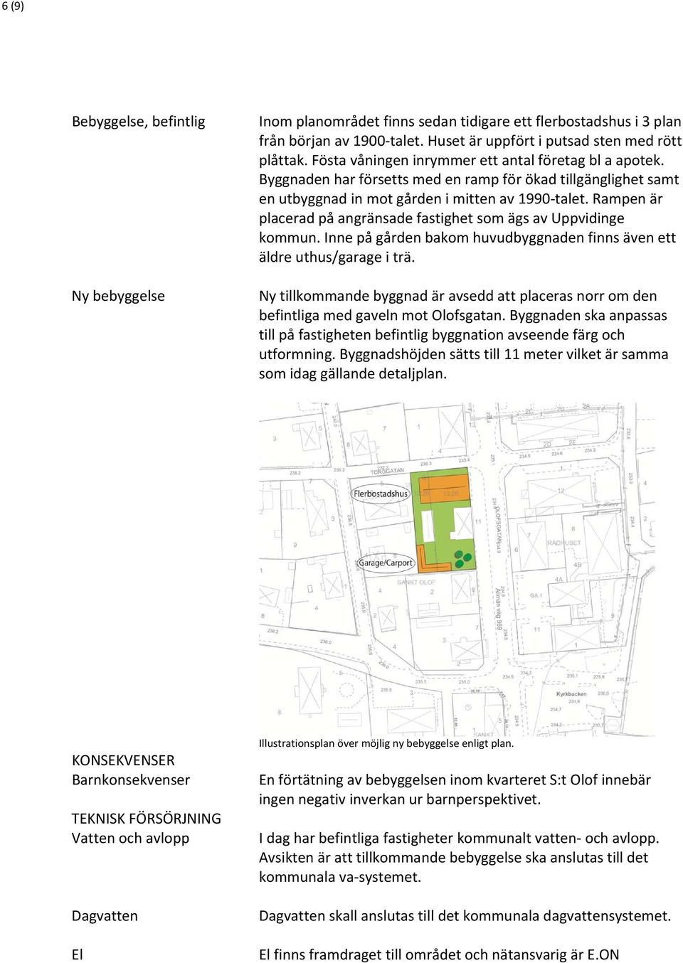 Rampen är placerad på angränsade fastighet som ägs av Uppvidinge kommun. Inne på gården bakom huvudbyggnaden finns även ett äldre uthus/garage i trä.