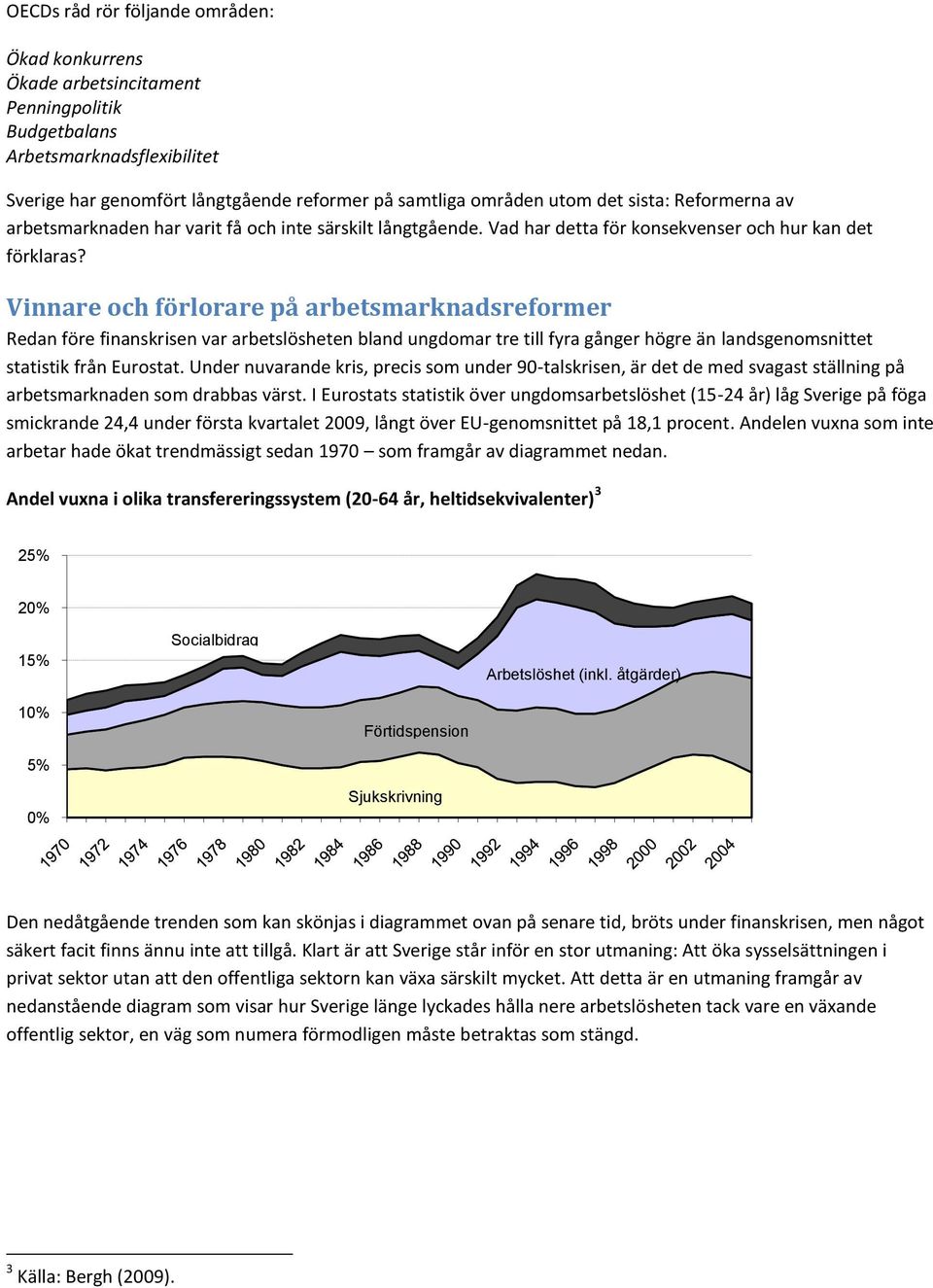 Vinnare och förlorare på arbetsmarknadsreformer Redan före finanskrisen var arbetslösheten bland ungdomar tre till fyra gånger högre än landsgenomsnittet statistik från Eurostat.