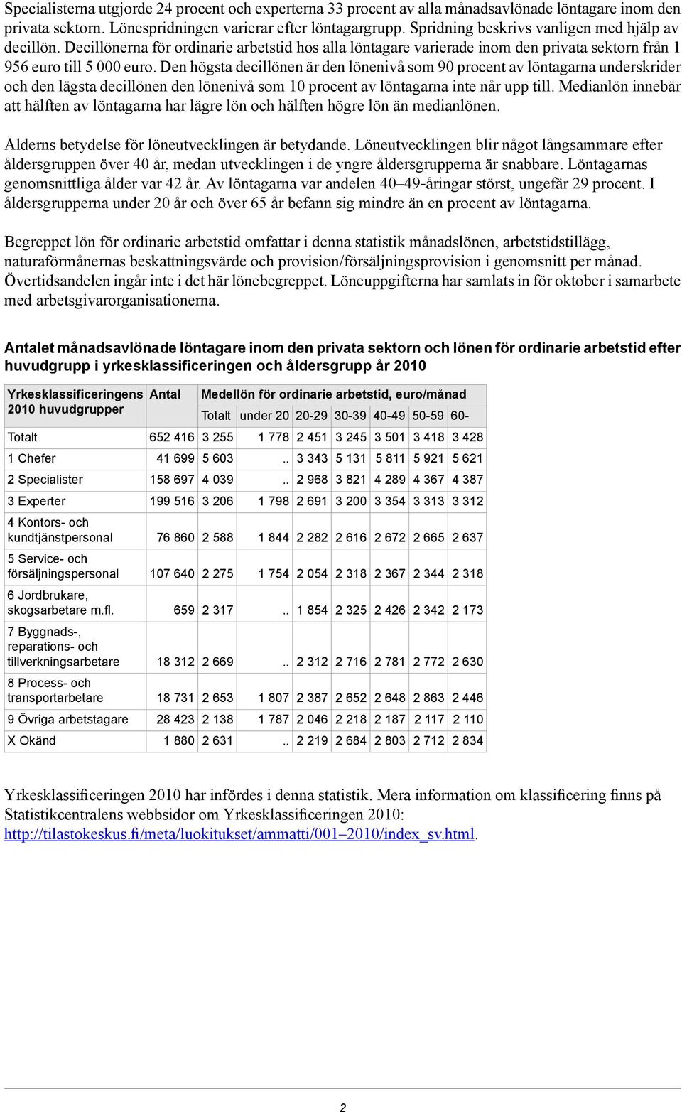 Den högsta decillönen är den lönenivå som 90 procent av löntagarna underskrider och den lägsta decillönen den lönenivå som 10 procent av löntagarna inte når upp till.