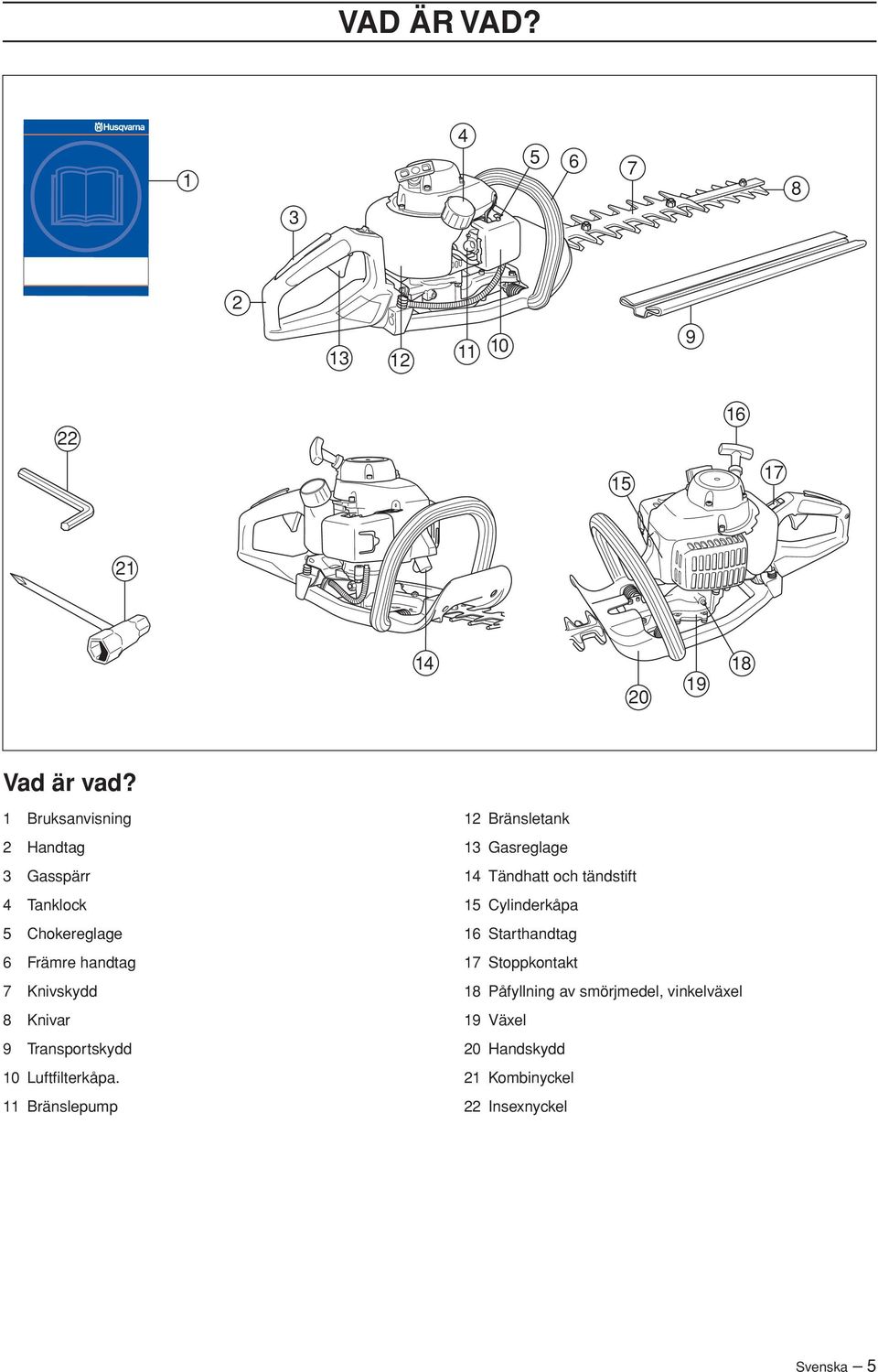 Transportskydd 10 Luftfilterkåpa.