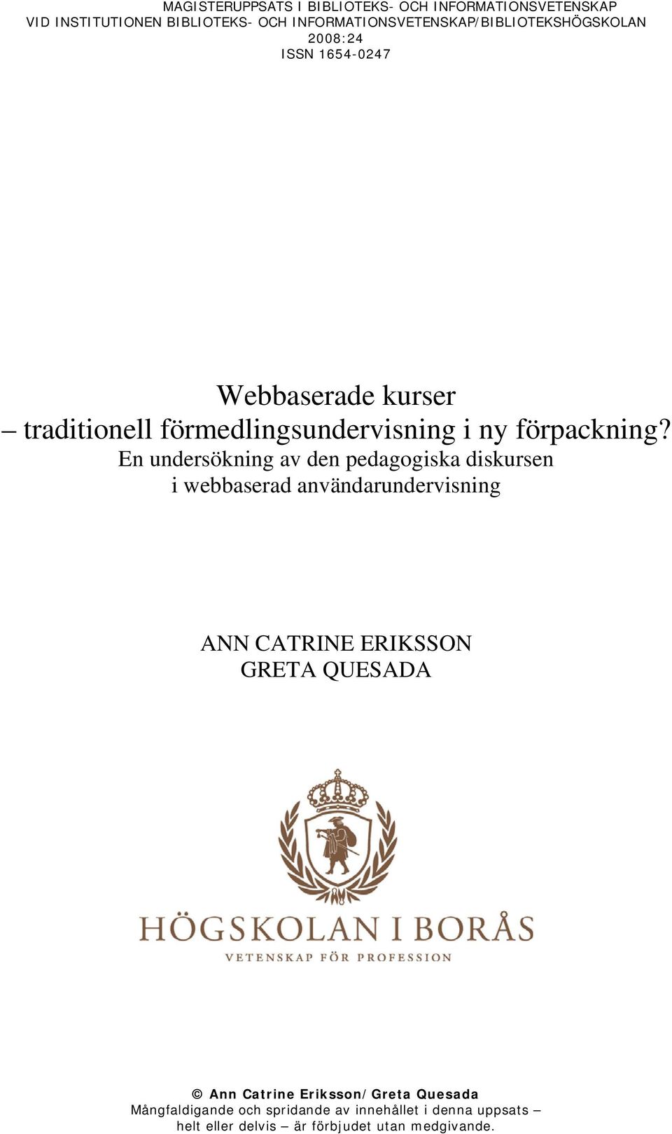 i ny förpackning?