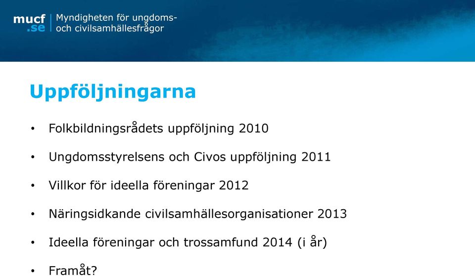 ideella föreningar 2012 Näringsidkande