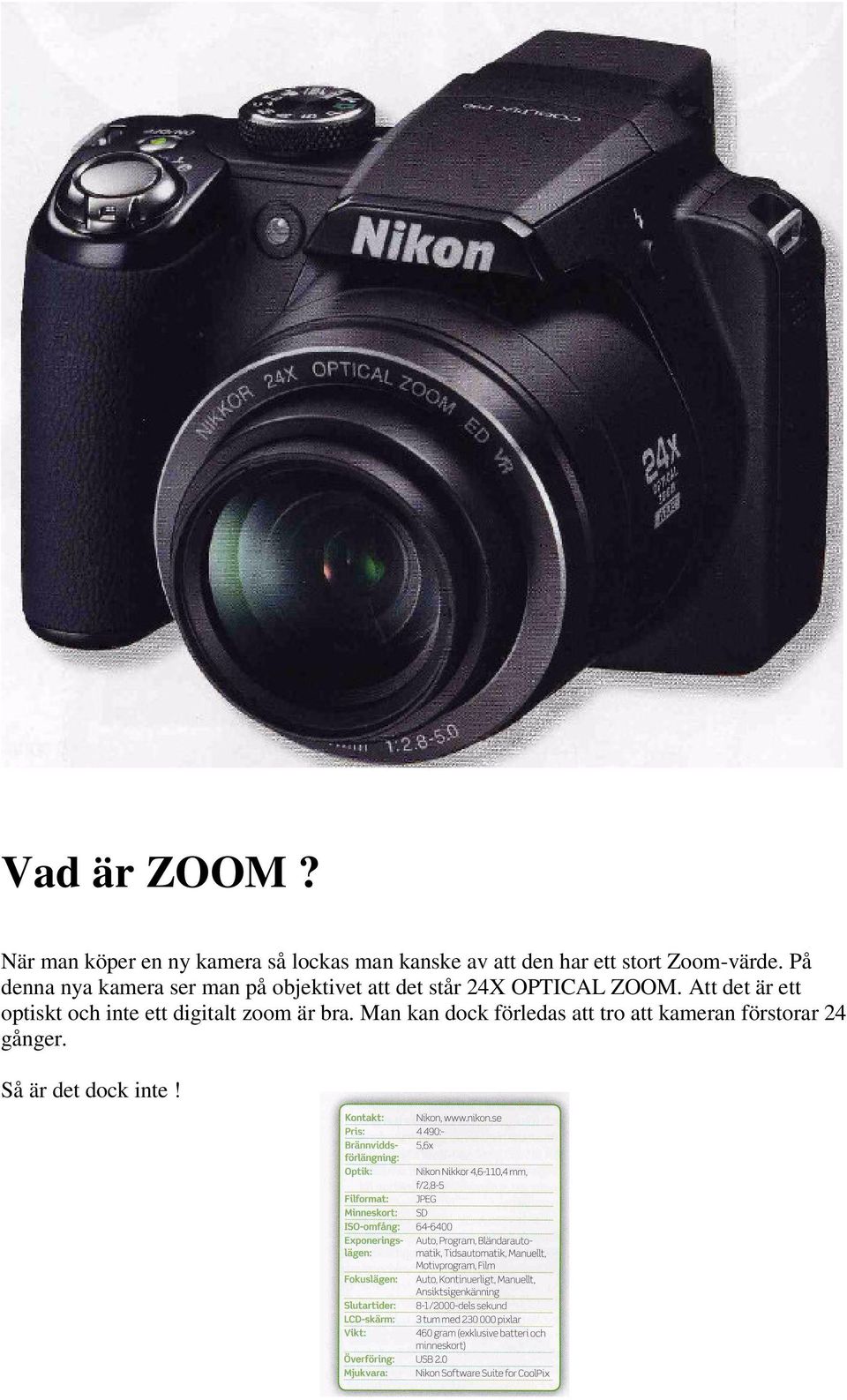 Zoom-värde.