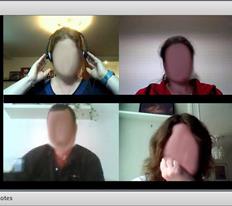 Syfte och frågeställningar Syftet med den pågående studien är att undersöka hur och på vilket sätt nätbaserade webinarier (WEB-baserade seminarier) främjar lärandet genom att mötas ansikte mot