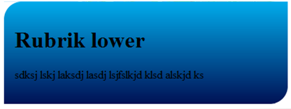 HSL-färger och CSS #mindiv1 border:6px double rgb(142 137 129); border-radius: 25px; border-top-right-radius: 0px; border-bottom-left-radius: 0px; background-color: hsl(120, 50%, 50%); Transparenta