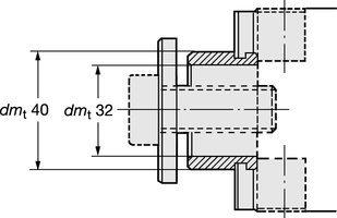 Coromant Capto - Adaptrar för roterande verktyg Vibrationsdämpad adapter för planfräsar och hörnfräsar Med skärvätska genom tapp 391.