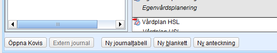 Bilaga Manual för dokumentation av Begränsad behandling/vårdrutinavsteg i Cosmic Dokumentation enligt denna manual förutsätter att ett samtal angående fortsatt vård hållits med patient/närstående