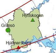 10. Västmanlands län Karta över lokalerna i Västmanlands län Västmanlands län tillhör den nordliga zonen i den zonindelning som gjorts inom Ozonmätnätet i södra Sverige.