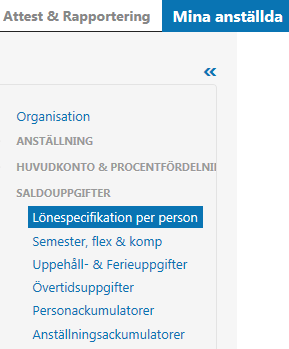 Huvudkonto & Procentfördelning Huvudkonto & Procentfördelning Här ser du konto strängen som medarbetaren är knuten till i anställningen om du trycker på Sök Org visas kontosträngen i