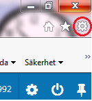 Konstig upplösning i visningsbilderna Detta beror på att det är fel zoom inställt. Öppna kugghjulet längst upp till höger.