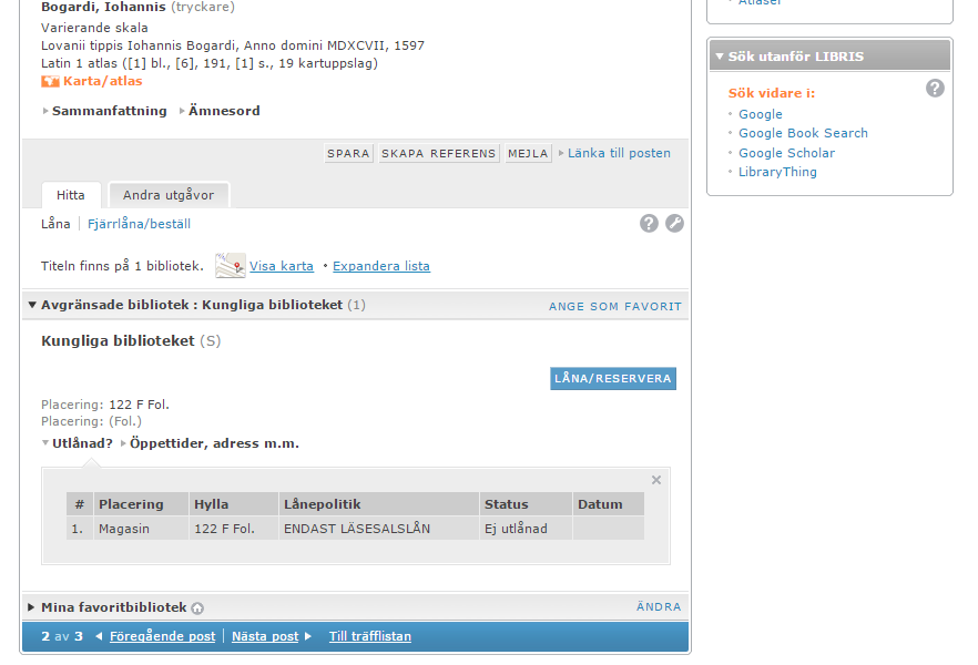 Manipulation av digitala kataloger Burius hade för avsikt att också radera poster ur Libris men