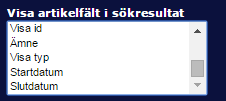 Kopiera artiklar Om du istället vill göra ändringar och/eller tillägg i artikeln ska du först klicka på länken Kopiera i den ursprungliga artikeln och därefter redigera den.