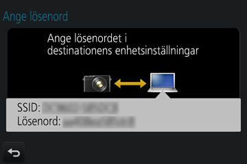 att ansluta till [WPS (Tryckknapp)] 1 Välj [WPS (Tryckknapp)] 2 Försätt enheten i WPS-läget Du kan välja att vänta en längre tid på att en anslutning ska upprättas genom att trycka på [DISP.