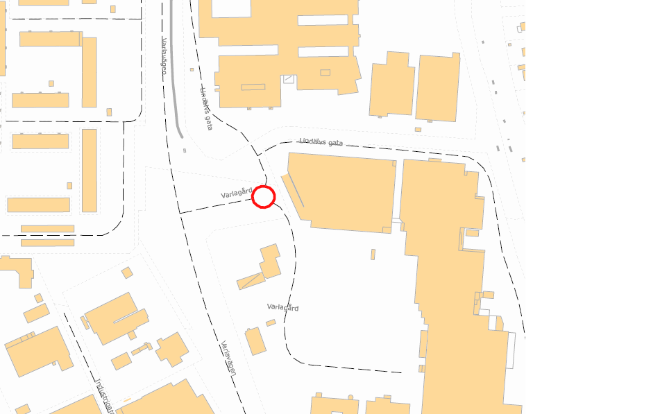 1384 2010-00831 Kungsbacka kommuns lokala trafikföreskrifter om cirkulationsplats på Varlagård; beslutade den 10 december 2010. Kungsbacka kommun föreskriver med stöd av 10 kap.