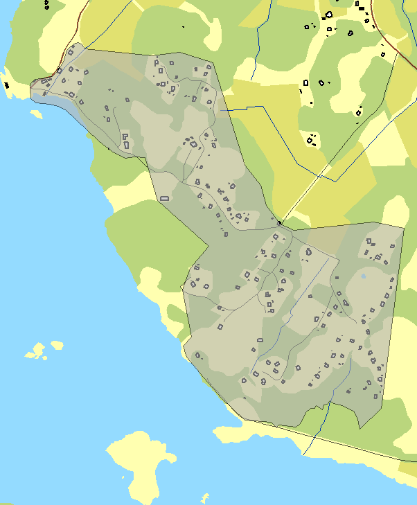 8. Knarrevik/Lahälla: VA-utredningsområde Idag omfattar området 110 fastigheter. Två byggnadsplaner för fritidsbebyggelse vid Brofjorden.