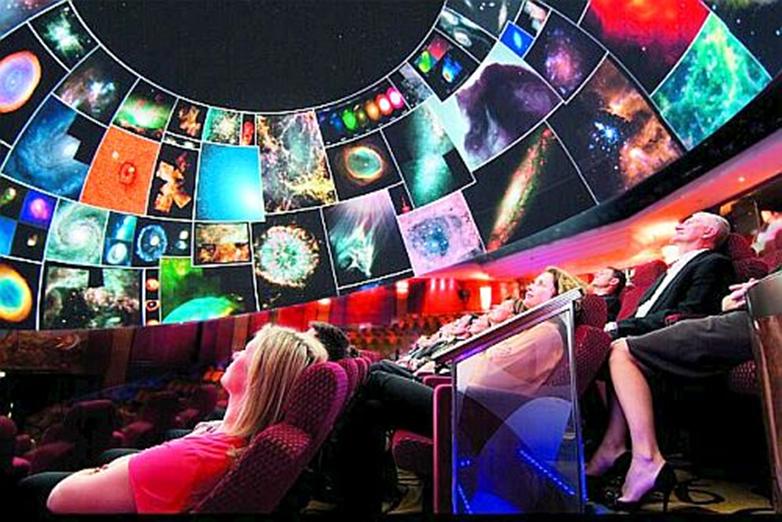 I gott sällskap Nya planetariet i