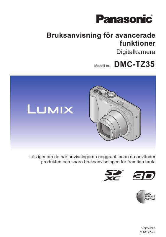 Du hittar svar på alla dina frågor i instruktionsbok (information, specifikationer,