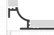 PROKERLAM SQUARE Polerad / Anod. Aluminium Ytterhörn fyrkant PKLQAA 045 4,5 mm Silv.Anod. Alu PKLQBC 045 4,5 mm Polerad silver alu PKLQBO 045 4,5 mm Polerad guld alu PROKERLAM JOLLY Polerad / Anod.