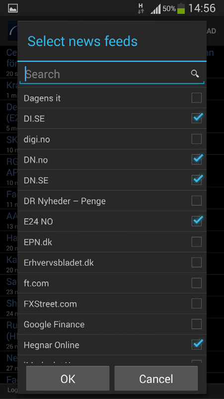 ANALYSER Du kan enkelt läsa våra analyser via appen. Analyserna kommer som en egen nyhet under «News» när de blir publicerade.