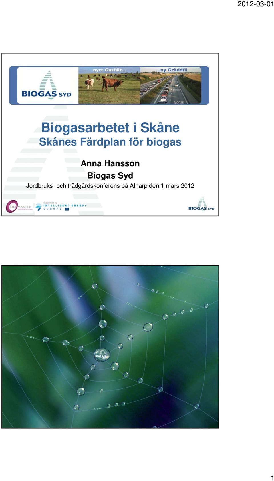 Biogas Syd Jordbruks- och