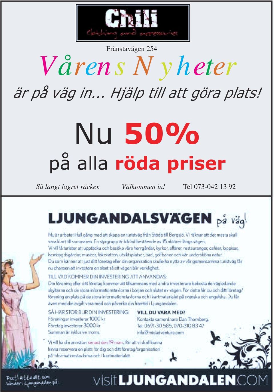 Nu 50% på alla röda priser Så långt