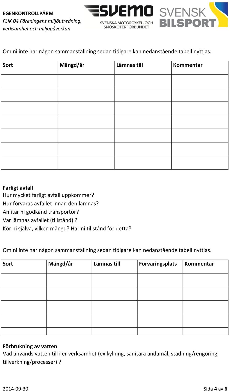 Anlitar ni godkänd transportör? Var lämnas avfallet (tillstånd)? Kör ni själva, vilken mängd? Har ni tillstånd för detta?