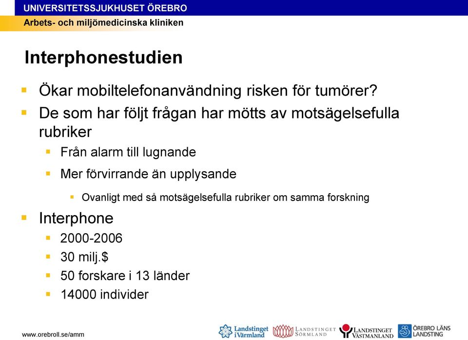 lugnande Mer förvirrande än upplysande Interphone Ovanligt med så