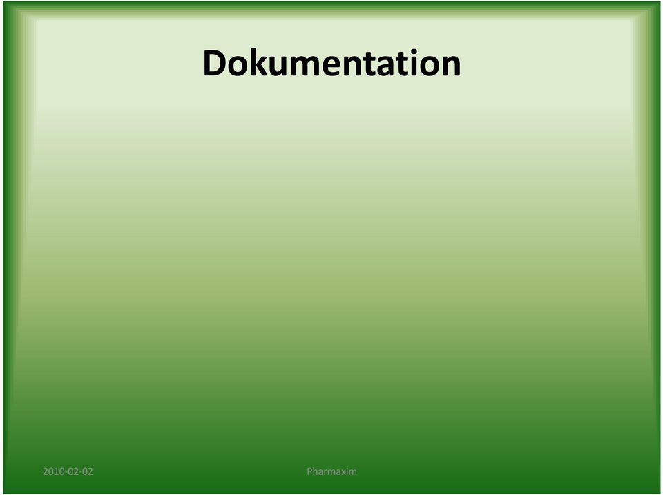 av respektive artikel. Dokumentet skall signeras och sättas in i datumföljd i den pärm som butiken fått ut av Pharmaxim flik 2.