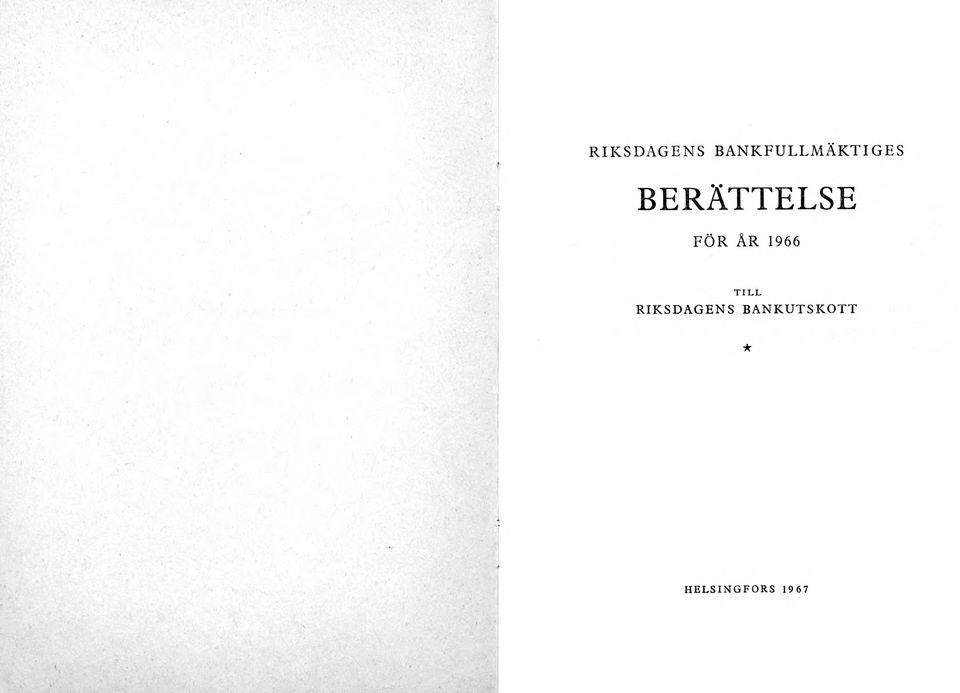 L RIKSDAGENS BANKUTSKOTT H