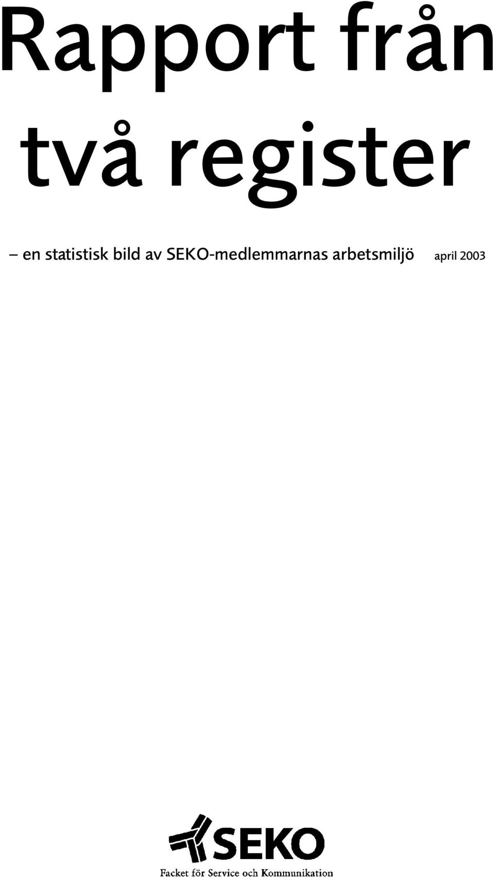 statistisk bild av