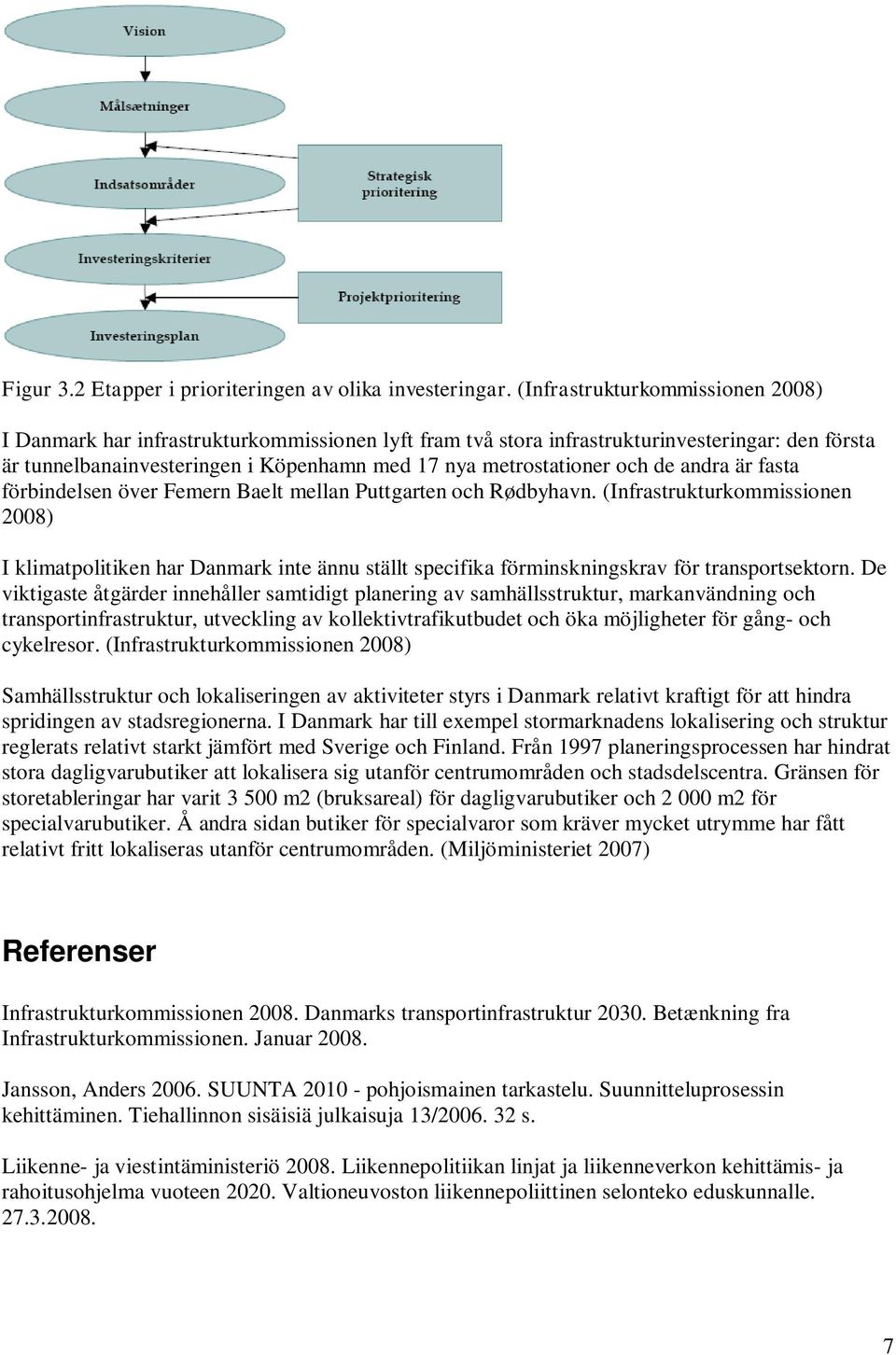 och de andra är fasta förbindelsen över Femern Baelt mellan Puttgarten och Rødbyhavn.