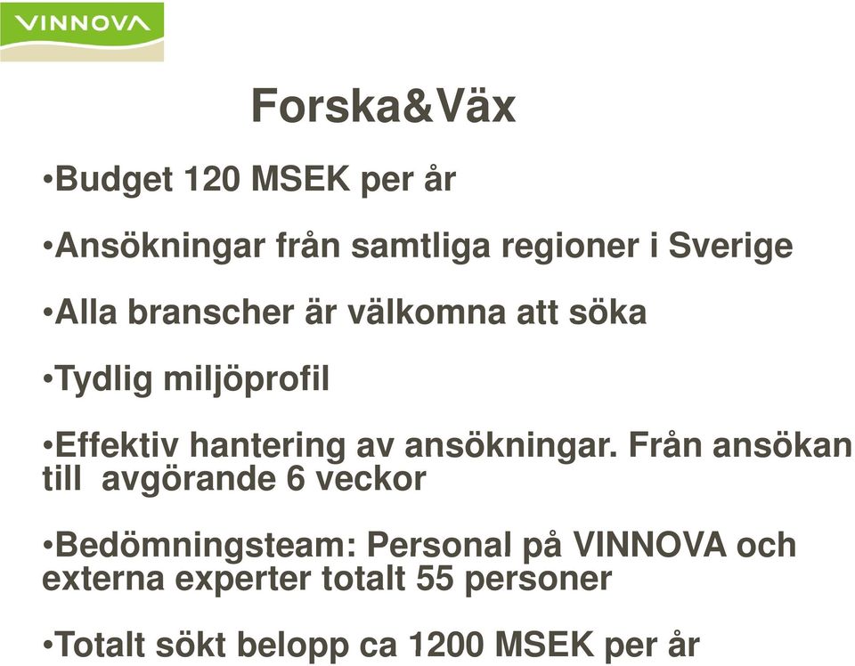 ansökningar.