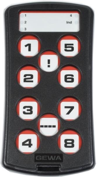 Direct Choice of Level Control 10 makes it possible to create quick buttons which means that you can reach a level by pressing a selected button.