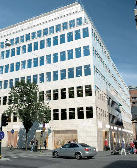 Nya fönster med mått och proportioner så lika ursprungliga fönster som möjligt. Glasarea utgör ca 70% av karmyttermått.