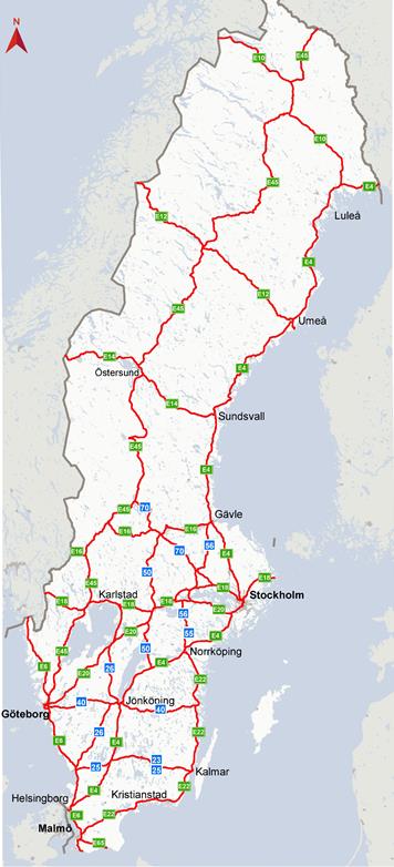 Nationella stamvägar är en beteckning på Sveriges nationellt övergripande prioriterade vägnät.