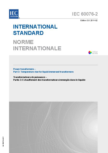 Cigré Guideline 528 - för bra specifikationer IEC 60076-2 Termisk design Använd relevant Hot-spot-faktor Hot-spot