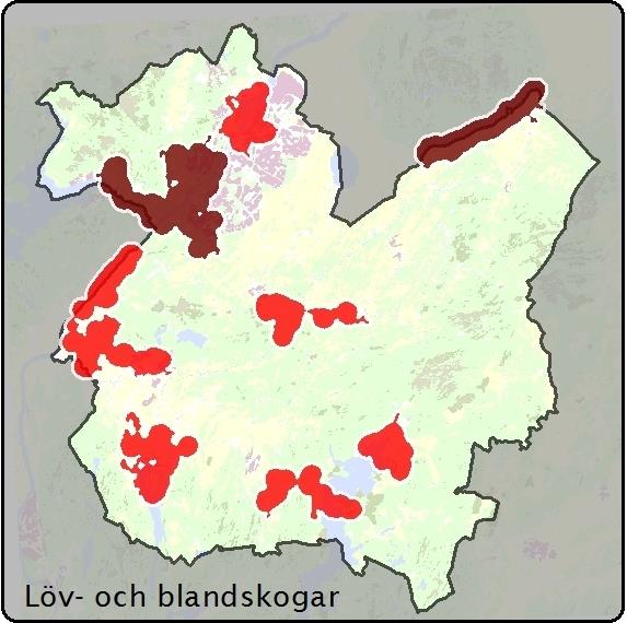 Inom landskapet med klass 1 beläget i norra Trollhättan samt öster om staden, för att säkerställa konnektiviteten mellan värdekärnor inom landskapet.