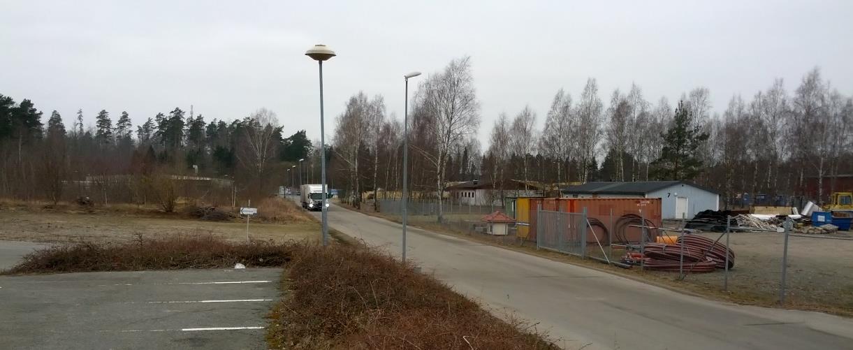 6.3.2.1 Öppet landskap Öppet landskap valdes då vägens sträckning skedde i en öppen omgivning, typiskt för ett Skånskt slättlandskap.