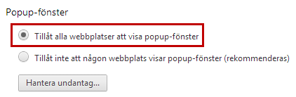 Gör så här: 1. Klicka på knappen Anpassa och konfigurera Google Chrome längst upp till höger i webbläsarens fönster. 2. Klicka på Inställningar 3.